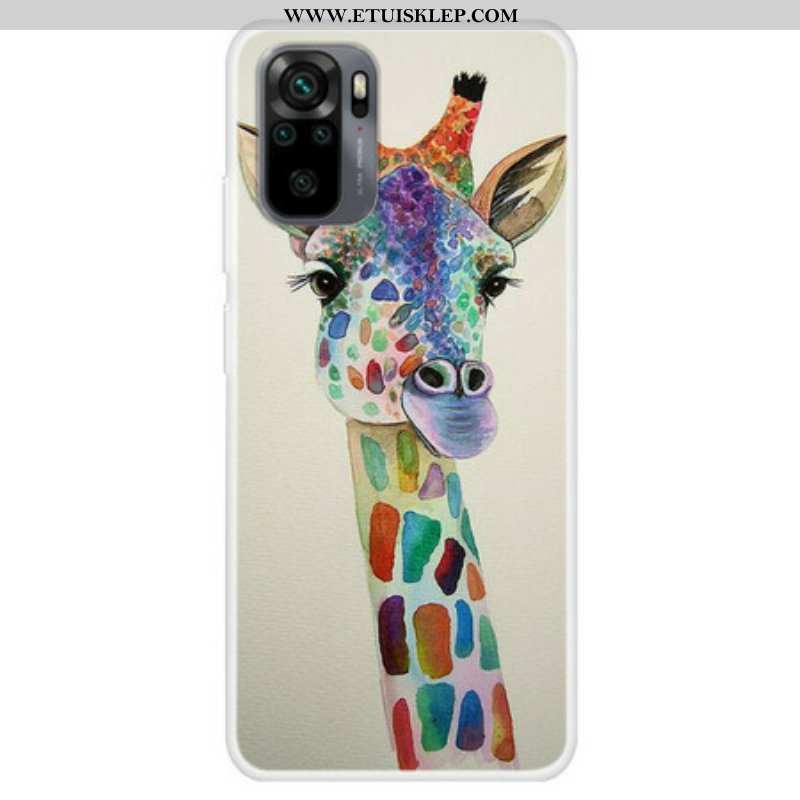 Etui do Poco M5s Kolorowa Żyrafa